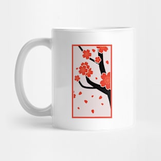 Plain Cherry Blossom Mug